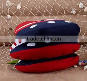 Latest Design Fancy Sailing Boat Cotton Fabric Cushion Handicraft Particular Pillow Made in China thumbnail-3