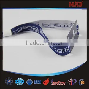 MDW73 Custom Festival Bracelet Rfid Fabric Woven Wristband Quality Choice thumbnail-3