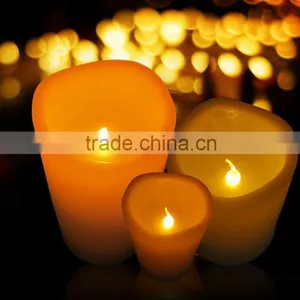 Moving Wick Battery Operated Flameless Candle With Timer and Remote Lifetime Guarantee thumbnail-2
