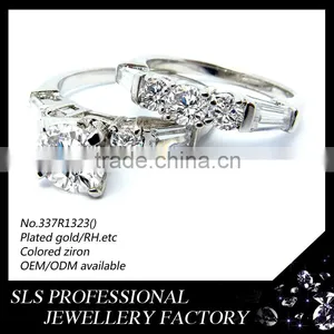2015 Shengleishi Jewelry Wholesale Fashion Ring Finger Rings Photos White Gold Ring thumbnail-5