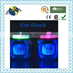 High Quality Egg Shape Electronic Alarm Clock With LCD Screen thumbnail-1