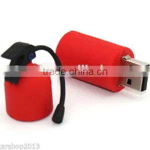 Wholesale Good Quality China USB Supplier Custom Pvc Emulational Fire Extinguisher Usb Flash Drive thumbnail-2