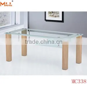 High Quality Glass Top MDF Coffee Table thumbnail-1