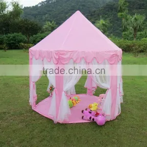 Children Hexagonal Princess Campaign Chinese Best Waterproof Family Canvas Cabin Wholesale Tents thumbnail-5