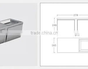 In-stock Factory Luxury Bathroom Wall Mounted Stainless Steel Waterproof Toilet Paper Holder thumbnail-2