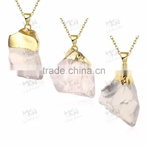 Fashion White Natural Crystal Pendant Necklace Quality Choice thumbnail-5