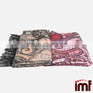 Paisley Fashionable Cashmere Shawl Blanket thumbnail-1