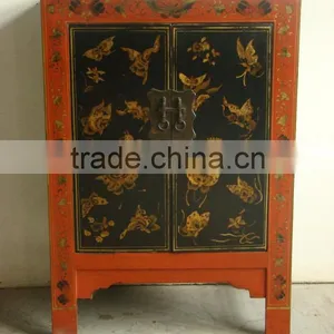 Nice Antique Chinese Hand Painted Furniture thumbnail-1