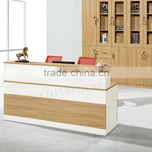 Wood Modern Design Reception Counter/salon Reception Desk (SZ-RTB009) thumbnail-1