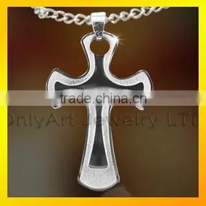 Men Custom Vintage Pendant Hot Selling Fashional Cross Necklace Pendant thumbnail-4