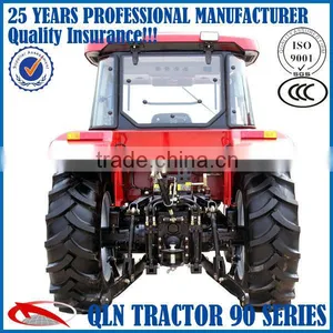 YTO Diesel Engine QLN-904 Farm Tractor, 90hp 4*4 Hydranulic Steering thumbnail-1