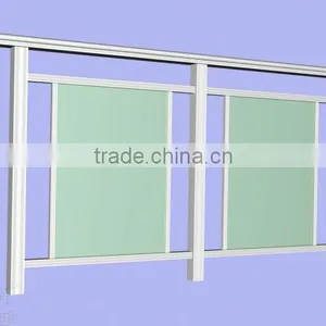 Handrail Impact Extrusion System Support for Elegant Balcony thumbnail-1