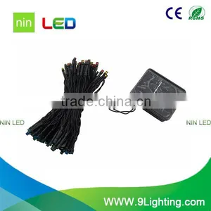 100 Leds LED String Fairy DC12v With Soloar Panel thumbnail-1