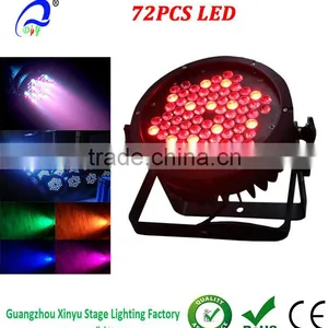 72x3w RGBW Led Par Light Wash Par Can Stage Lights for Disco Ballroom KTV Bar Stage Club Party Wedding thumbnail-1