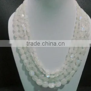 Rainbow Moonstone Necklace thumbnail-1