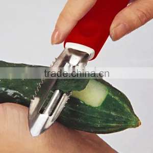 ABS+S/S 19.7*2.5 Kitchen Tools Multifunctional Peeler/potato Peeler/vegetable&fruit Peeler thumbnail-3