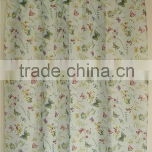 100% Polyester Fancy Design Printed Bathroom Curtain thumbnail-1