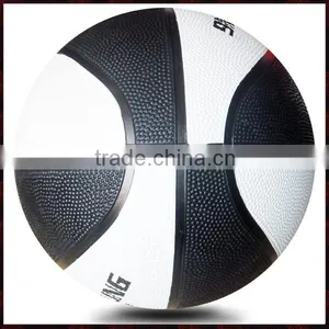White and Black Rubber Size 6 Basketball Used for Women thumbnail-1
