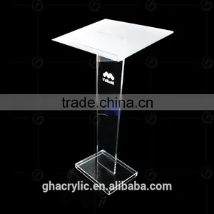 YZ-0025 Famouns Brand Show Celebration Professional Acrylic Modern Design Crystal Podium thumbnail-4