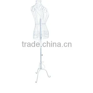 Cheap Half-body Female Mental White Mannequin Dress Show Factory thumbnail-2