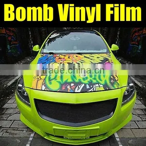 New Design for Bomb Vinyl Sticker With Air Channels thumbnail-1