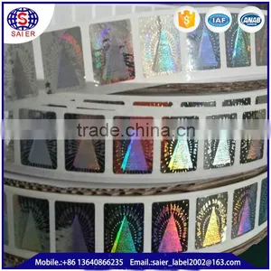 Holographic Scratch off Label/stickers for Covering Pin Numbers or Passwords thumbnail-4