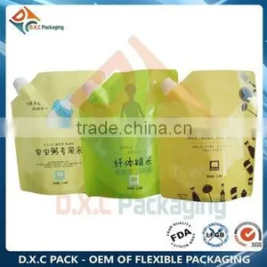 Manufacture Custom Print Premium Class Rice Packing Bag With Spout thumbnail-2