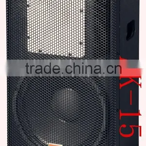 15 Inch Birch Plywood Portable Professional Speaker ,with 500W Power Loudspeaker for Stage thumbnail-1