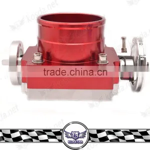 90mm Racing Individual Throttle Body, Engine Spare Parts Auto Throttle Body for Turbo Manifold thumbnail-2