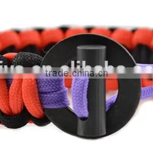 2016 Christmas Gift New Product Flint Fire Stick Paracord Bracelet thumbnail-2