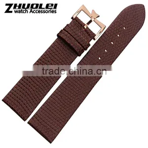 18|20mm High Quality Leather Strap Watch Band With Stainless Steel Buckle Wholesale 3PCS thumbnail-2
