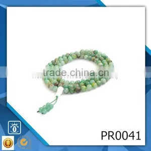 Amber Prayer Beads Natural Stone Prayer Beads Necklace Wrist Necklace thumbnail-1