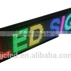 Express Good Supplier Indoor Single Red Color P4.75 LED Window Sign thumbnail-2