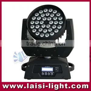 Laisi Hot 36 Pcs RGBW 4 in 1 With 36*10w Led Beam Moving Head Lights for Sales thumbnail-6