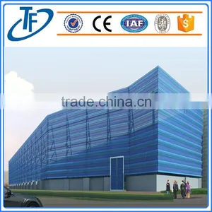 Bule Electro Static Powder Coating Wind or Dust Nets,anti-wind Fence,windbreak Fencing Mesh thumbnail-6