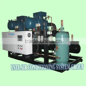 Water Cooled Compressor Racks Condensing Unit (JZHLGS Series With Hanbell Screw Compressor) thumbnail-1