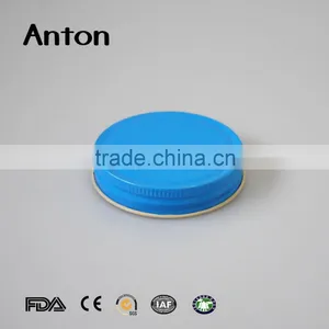 Custom Metal Cap Light Blue Tinplate Caps for Glass Jar thumbnail-2
