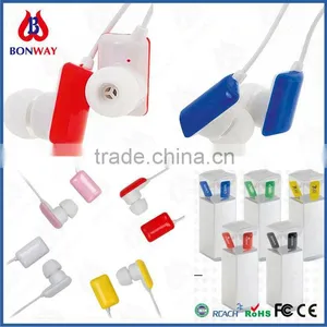 Headphone With Volume Control Mic Earphone thumbnail-1