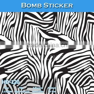 HD-119 CARLIKE Air Bubble Free Lovely Cartoon Vinyl Sticker Bomb Auto Body Color Sheet thumbnail-2