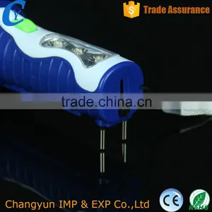 Solar Led Torch Flashlight Electronic Plastic Wth Inside Torch thumbnail-5