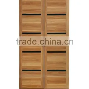 Modern Glossy 2 Door Wardrobe thumbnail-1