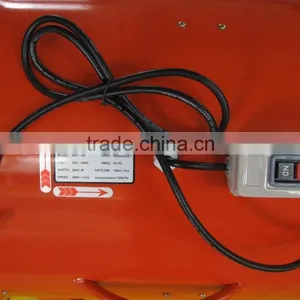 500mm 20 Inch 220V Axial Blower Fan in Red thumbnail-3