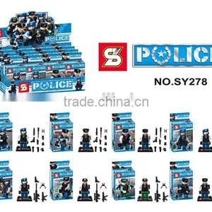 SY278 Police 8pcs Building Block Sets thumbnail-1