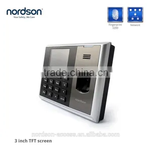 Nordson FR-S30 3 Inch TFT Screen Fingerprint Time Attendance Machine Free Software thumbnail-2