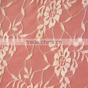 Nylon 200D Bridal Lace Fabric 81# Light Lace Fabric thumbnail-1
