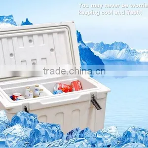 Roto Molded Non Plug-in Insulation Cooler Box Keeping Cool and Fresh Ice Chest thumbnail-1