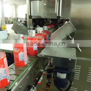 Fully Automatic Juice Bottle Sleeve Labeling Machine thumbnail-1