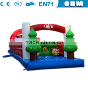 Small Indoor Kids Inflatable Obstacle Course thumbnail-1