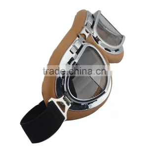 Vintage Style Motocross Goggles Helmet Glasses Eye-Wear thumbnail-2