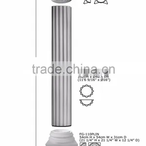 Roman Pillar Design With High Quality and Good Price Beautiful Polystyrene Crown Roman Pillars Column Molds for Sale thumbnail-5